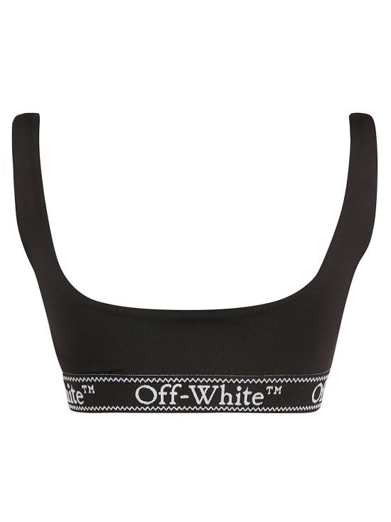  오프화이트 브라 오프 화이트 Owvo094 S24 Jer0011001 자카드 스포츠  블랙 - OFF WHITE