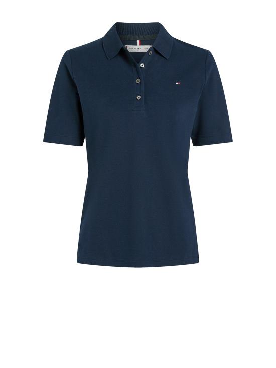 26SS 타미힐피거 폴로 티셔츠 WW0WW43224 C1G DARK NIGHT NAVY