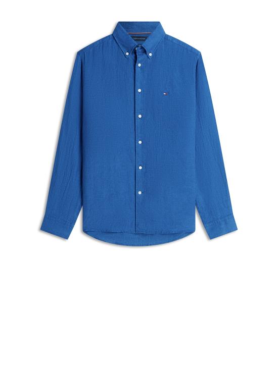 26SS 타미힐피거 긴팔 셔츠 MW0MW41530 C3I BLUE JEAN