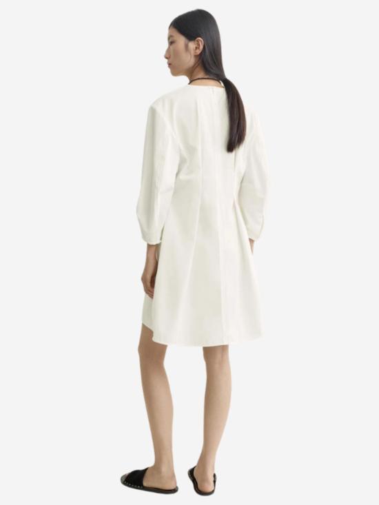  토템 숏 원피스 벌룬 슬리브 드레스 - TOTEME