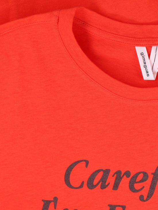 26SS 기마구아스 반팔 티셔츠 CAREFUL TSHIRT RED DOM - GIMAGUAS
