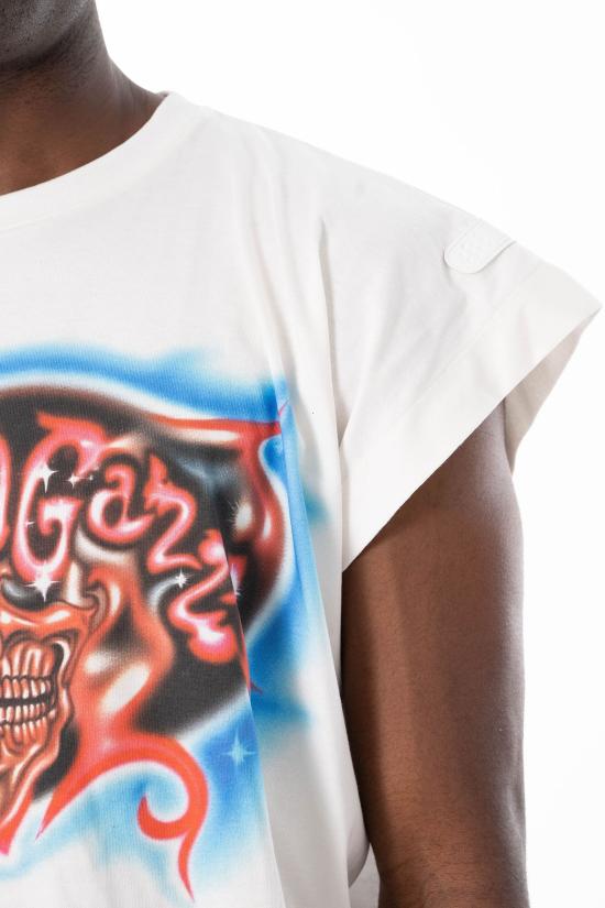 26SS 피디에프 반팔 티셔츠 DFM54033TJ110 BIANCO White - PDF