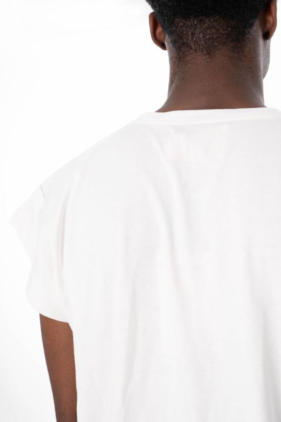 26SS 피디에프 반팔 티셔츠 DFM54033TJ110 BIANCO White - PDF