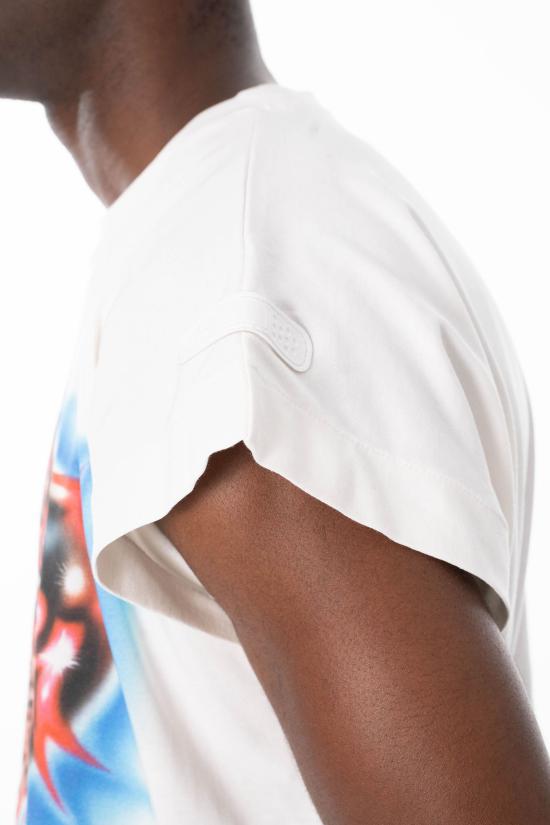 26SS 피디에프 반팔 티셔츠 DFM54033TJ110 BIANCO White - PDF