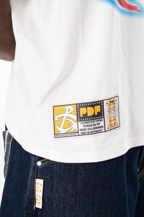 26SS 피디에프 반팔 티셔츠 DFM54033TJ110 BIANCO White - PDF