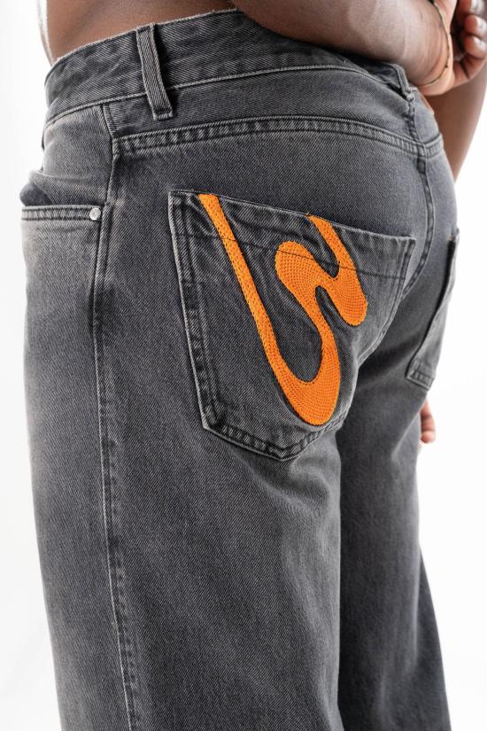 26SS 피디에프 데님 팬츠 DFM03032DF119WASH2 BLACK - PDF