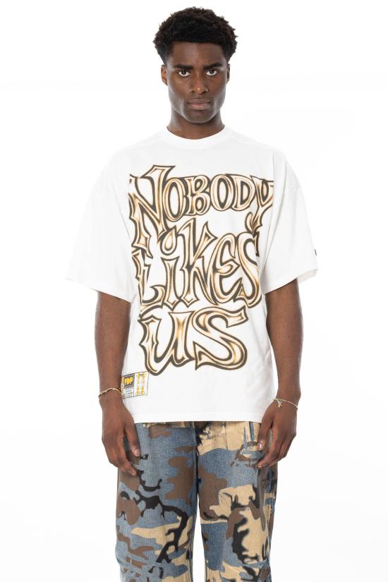 26SS 피디에프 반팔 티셔츠 DFM54029TJ110 BIANCO White