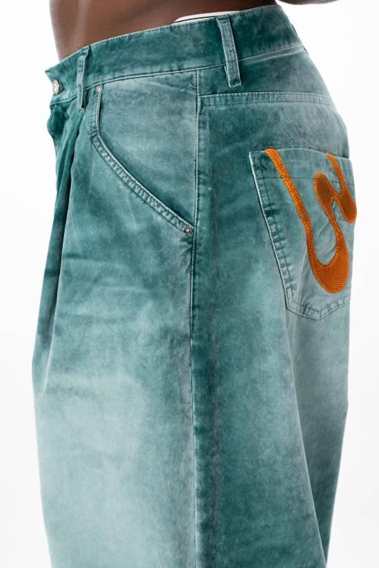 26SS 피디에프 데님 팬츠 DFM03021GF173PX VERDE Green - PDF