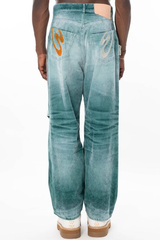 26SS 피디에프 데님 팬츠 DFM03021GF173PX VERDE Green - PDF