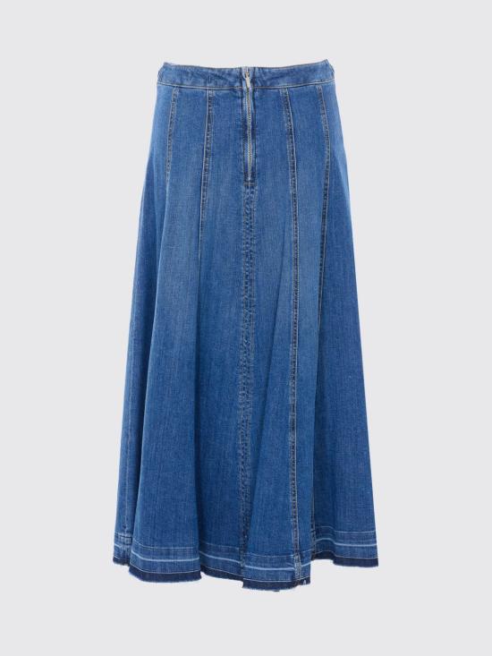 26SS 리우조 데님 스커트 UA6085D0275 79018 Blue - LIU JO