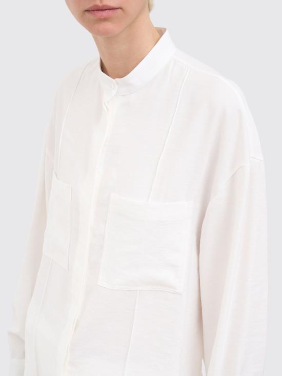26SS 돈답 셔츠 DC493IF0049DXXX 001 Milk - DONDUP
