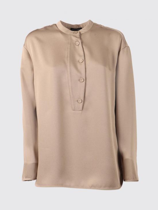 26SS 엠포리오 아르마니 블라우스 EW003319AF20495 U6155 Beige - EMPORIO ARMANI