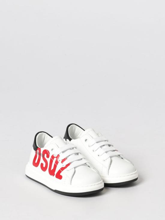 26SS [키즈] 디스퀘어드2 스니커즈 82674 1 Red - DSQUARED2