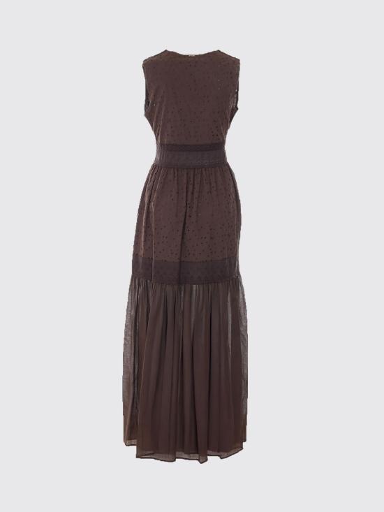 26SS 트윈셋 롱 원피스 261TF2110 12110 Brown - TWINSET