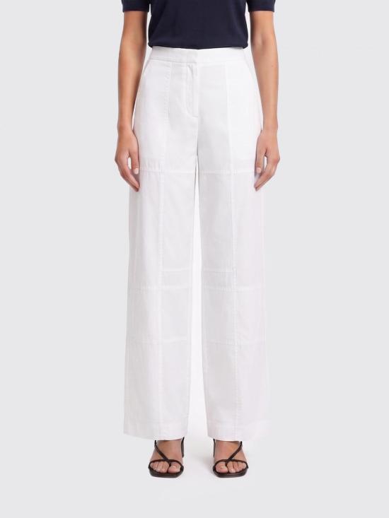 26SS 질샌더 팬츠 J02KA0381J45326 100 White