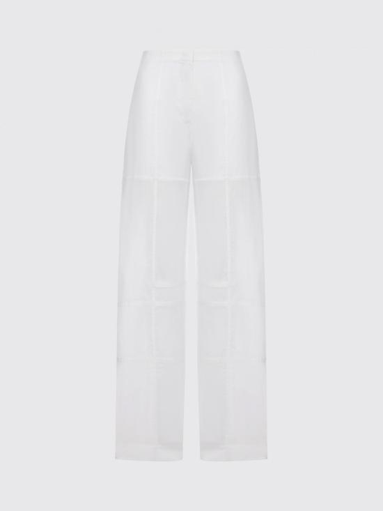 26SS 질샌더 팬츠 J02KA0381J45326 100 White - JIL SANDER