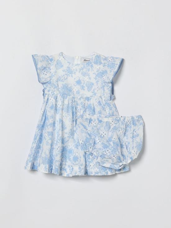 26SS [키즈] 타티네쇼콜라 점프수트 CC30001 43 Gnawed Blue - TARTINE ET CHOCOLAT