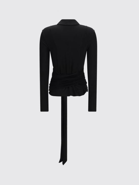 26SS 가니 탑 A1040237 099 Black - GANNI