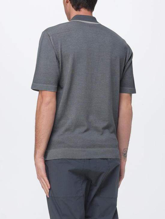 26SS 씨피 컴퍼니 폴로 티셔츠 20CMKN204A110646S 921 Grey 1 - C.P. COMPANY