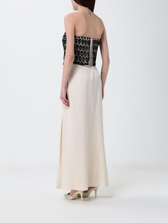 26SS H 꾸뛰르 롱 원피스 HV37824647 VANIGLIA Gold - H COUTURE