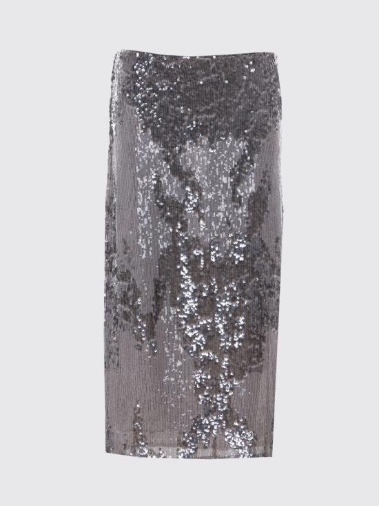 26SS 파트리지아페페 롱 스커트 2G1063J422 S770 Silver - PATRIZIA PEPE
