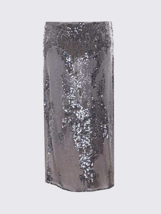 26SS 파트리지아페페 롱 스커트 2G1063J422 S770 Silver - PATRIZIA PEPE