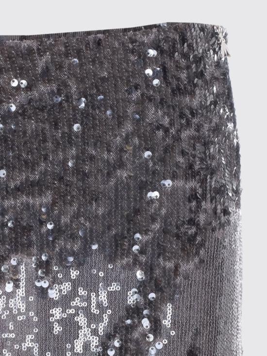 26SS 파트리지아페페 롱 스커트 2G1063J422 S770 Silver - PATRIZIA PEPE