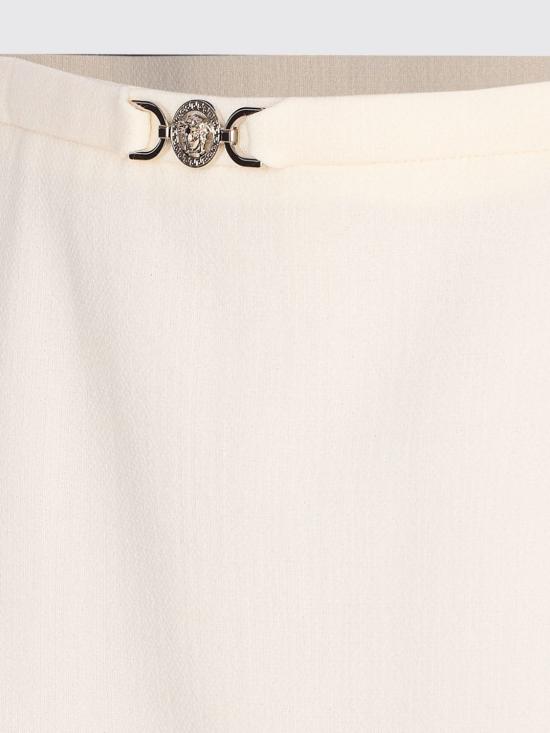 26SS 베르사체 미디 스커트 10230581A12789 1W010 White - VERSACE