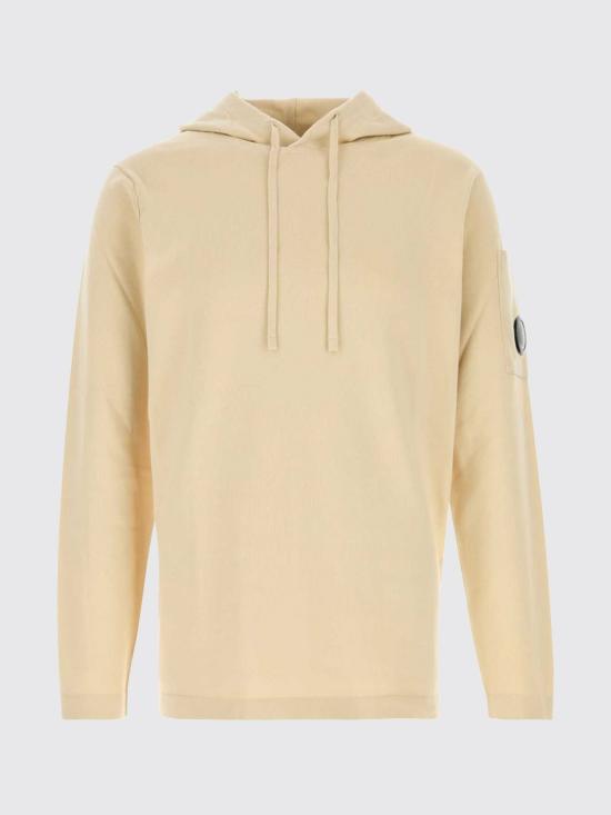 26SS 씨피 컴퍼니 후드 티셔츠 20CMKN100A110560A 114 Beige - C.P. COMPANY