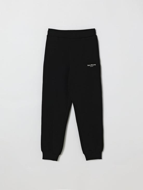 26SS [키즈] 발망 트레이닝/조거 팬츠 BX6P00Z3183 930BC Black