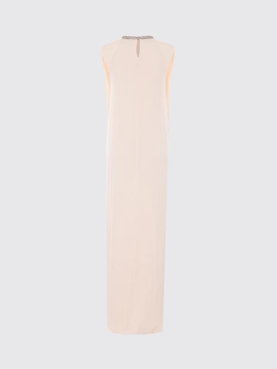 26SS 엘리자베타프랜치 롱 원피스 AR83J62E2 FB6 White - ELISABETTA FRANCHI