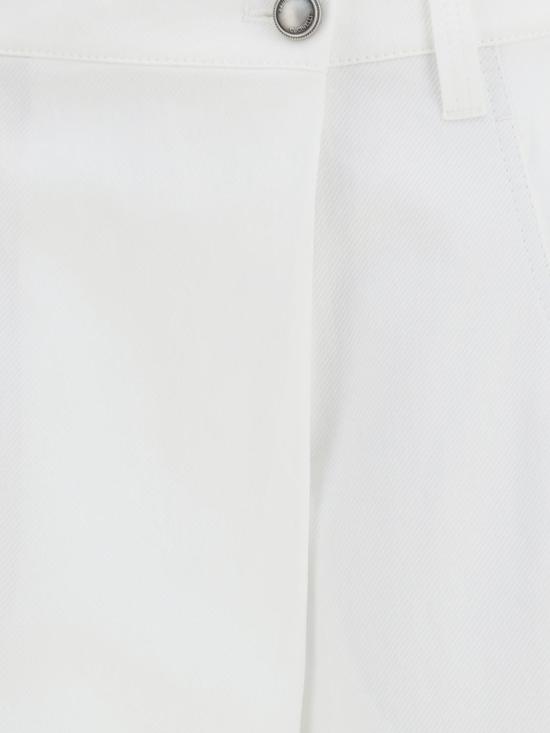 26SS 브루넬로 쿠치넬리 팬츠 ML120P9208 C600 Natural - BRUNELLO CUCINELLI