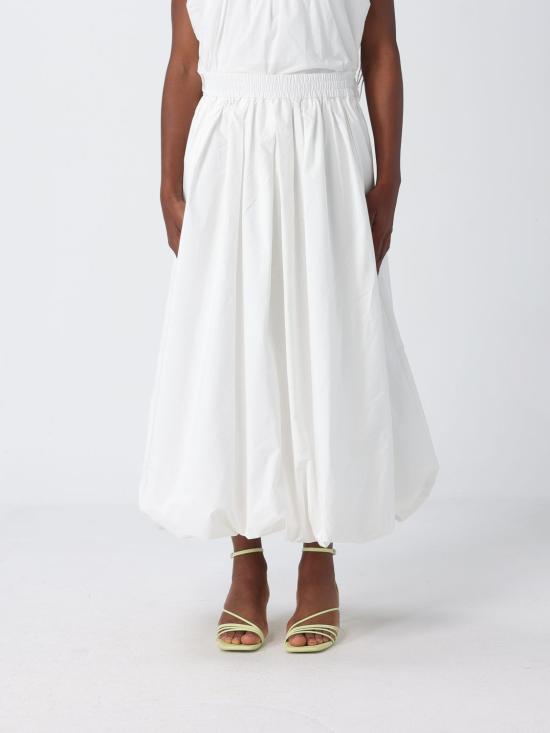 26SS 위켄드막스마라 롱 스커트 2615101013600 038 Ivory