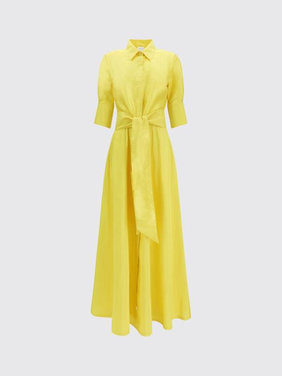 26SS 사라로카 롱 원피스 S1Q1555SD30408 116 Yellow - SARA ROKA