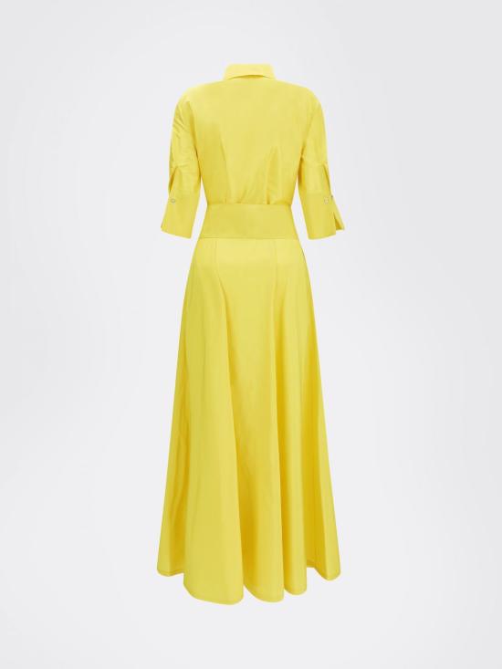 26SS 사라로카 롱 원피스 S1Q1555SD30408 116 Yellow - SARA ROKA
