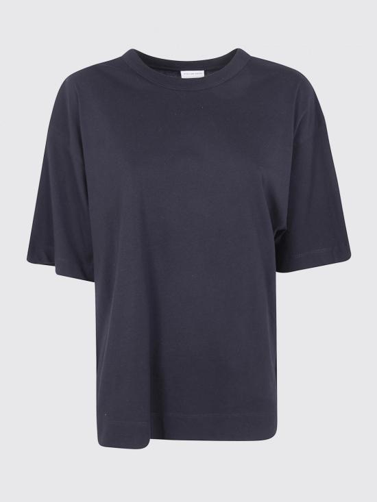 26SS 드리스 반 노튼 반팔 티셔츠 2610111013600 900 Black - DRIES VAN NOTEN