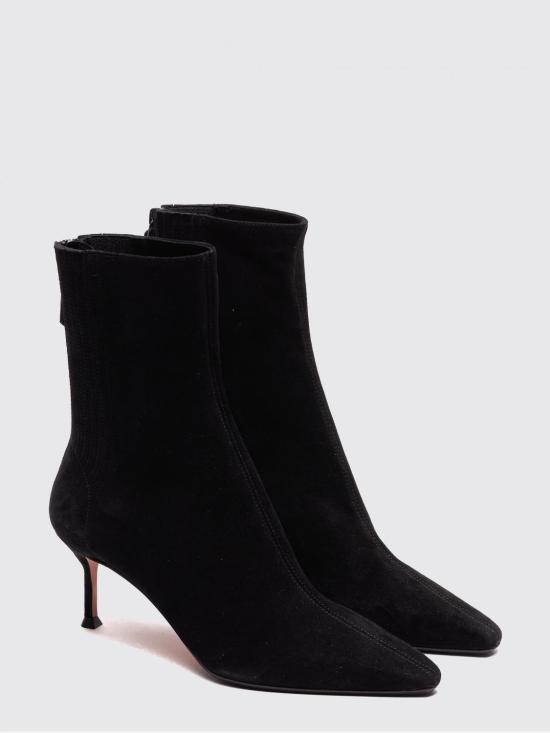 26SS 아쿠아주라 부츠 SAHMIDB0SUE 000 Black - AQUAZZURA