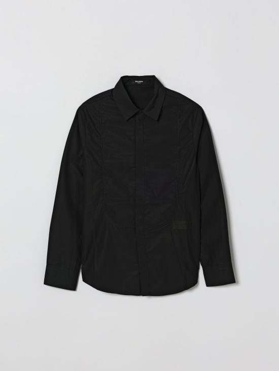 26SS [키즈] 발망 셔츠 BY5P20P0562 930NE Black