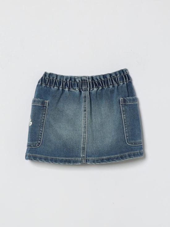 26SS [키즈] 모스키노 스커트 MAJ019LDE17 40507 Blue - MOSCHINO