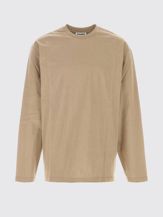26SS 질샌더 긴팔 티셔츠 J21GC0196J20360 251 Kaki - JIL SANDER