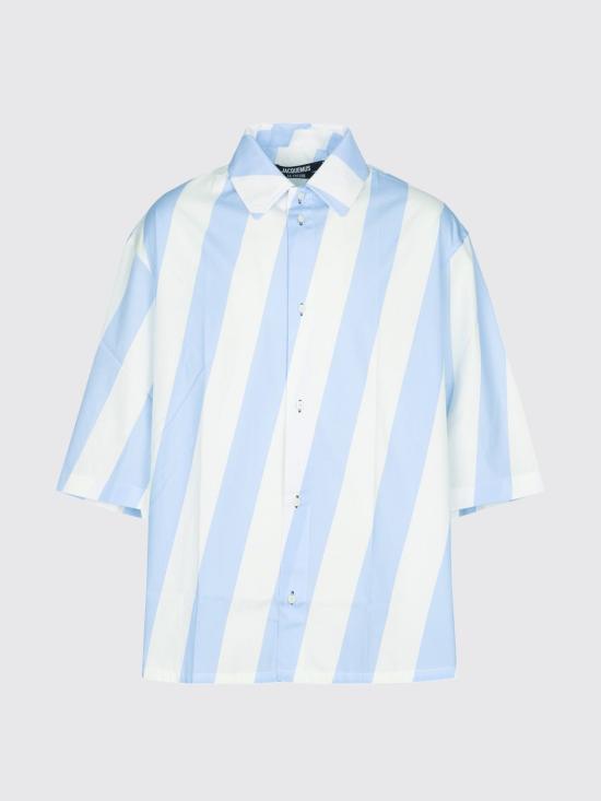 26SS 자크뮈스 반팔 셔츠 SHM00591AW00691 3FT Red - JACQUEMUS