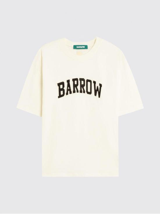 26SS 바로우 반팔 티셔츠 S6BWUATH014 412 White - BARROW