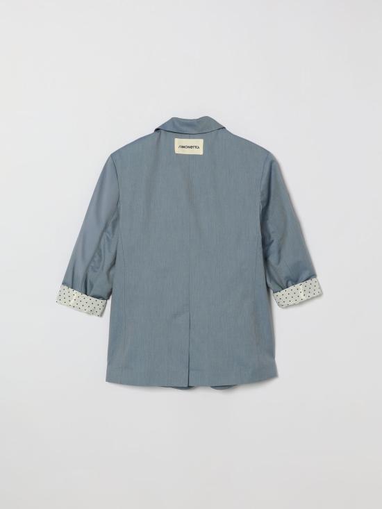 26SS [키즈] 시모네타 캐주얼 자켓 SY2A34G0212 645 Blue - SIMONETTA