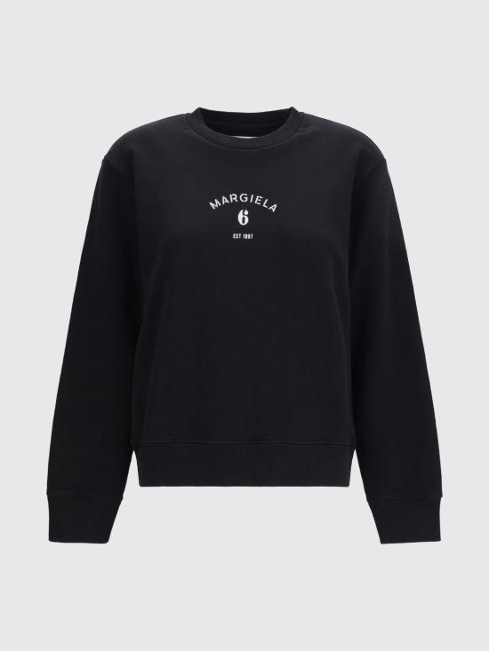 26SS MM6 메종마르지엘라 스웨터 S62GU0145M25014 900 Black - MM6 MAISON MARGIELA