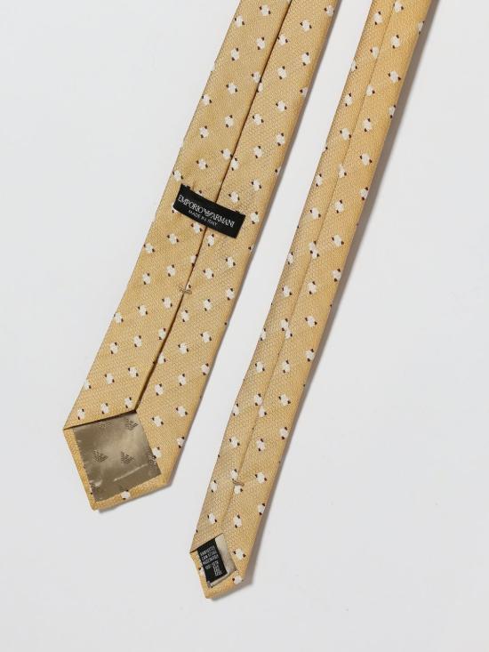 26SS 엠포리오 아르마니 넥타이 EM001344TE19707 F1089 Ocher - EMPORIO ARMANI