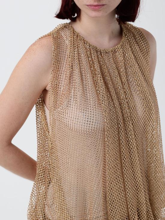 26SS 스포트막스 민소매 티셔츠 294106610600 003 Camel - SPORTMAX