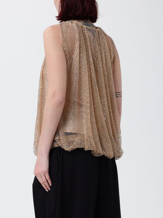 26SS 스포트막스 민소매 티셔츠 294106610600 003 Camel - SPORTMAX