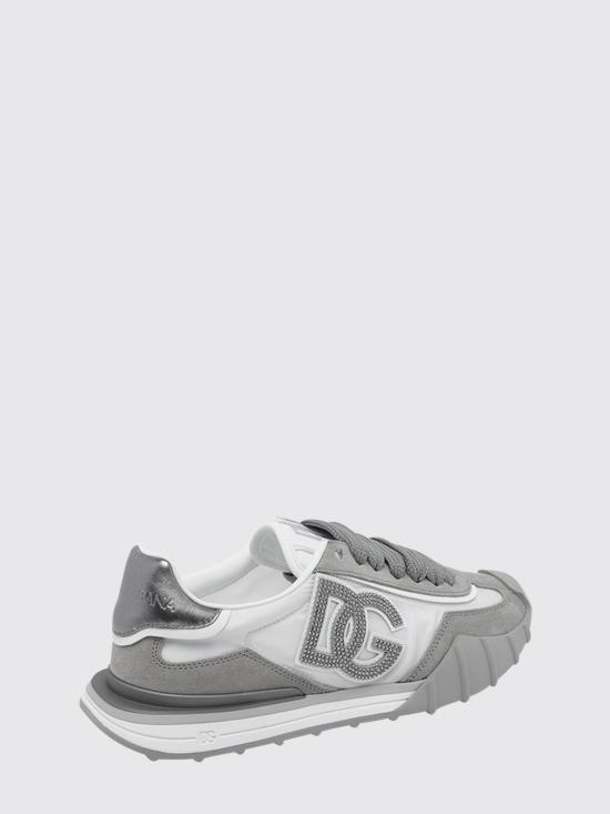 26SS 돌체앤가바나 DG 애슬레틱 패브릭 스니커즈 CK2384A6N71 8K044 Grey - DOLCE & GABBANA