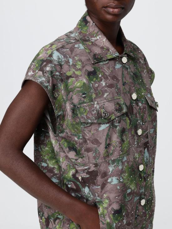 26SS 리우조 베스트 WA6341T433A P9360 Green - LIU JO