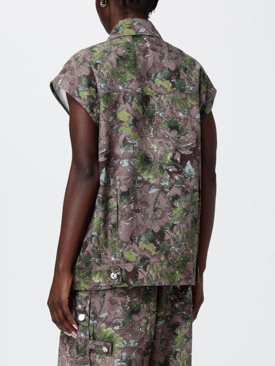 26SS 리우조 베스트 WA6341T433A P9360 Green - LIU JO